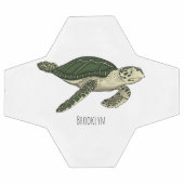 Sea turtle cartoon (Plat)