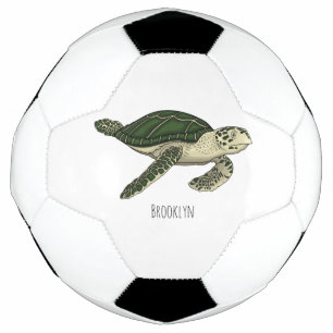 Sea turtle cartoon