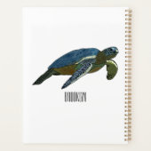 Sea turtle cartoon (Dos)