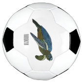 Sea turtle cartoon (Tourné)