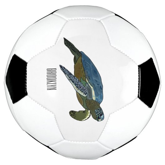 Sea turtle cartoon (Tourné)