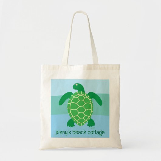 Sea Turtle Custom  Tote Bag (Devant)