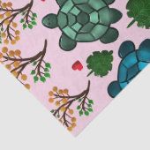 Sea Turtle Lover Gift, Cute Turtle Pattern, Marine Tissuepapier (Detail)