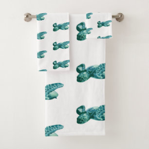 Sea Turtle Ocean Motif Art