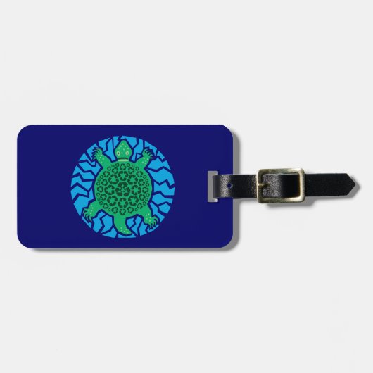 Sea Turtles, Recycling Bagagelabel (Voorkant horizontaal)