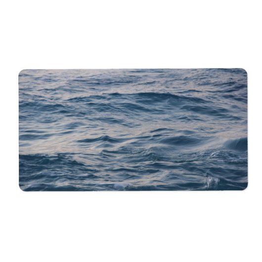 Sea water closeuds etiket (Voorkant)