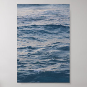 Sea water closeuds poster