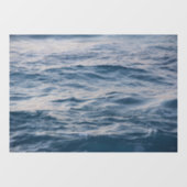Sea water closeuds raamsticker (Vel)