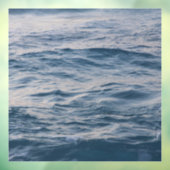 Sea water closeuds raamsticker (Vel 3)