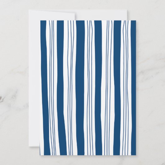 Sea you soon seashells beach boy baby shower kaart (Achterkant)