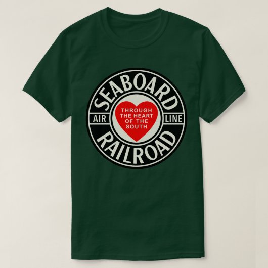 Seaboel Air Line Railway T-shirt (Design voorkant)
