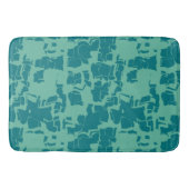 Seabolt Blue Abstract Badmat (Voorkant)