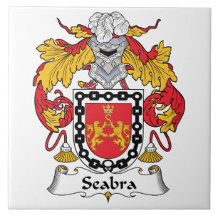 Seabra Family Crest Tegeltje