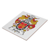 Seabra Family Crest Tegeltje (Zijkant)