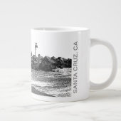 Seabright Beach, Père Noël Cruz 20 oz Jumbo Mug (Droite)
