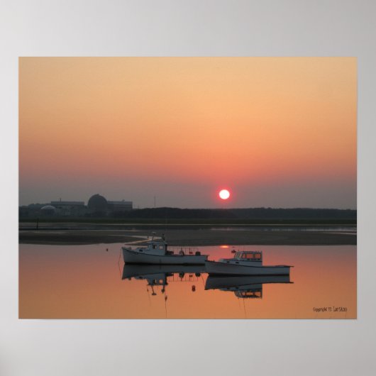 Seabrook Sunset Poster (Voorkant)