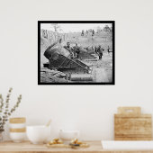 Seacoast Mortars in Yorktown, VA 1862 Poster (Keuken)