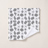 Seacombers gris foncé (Gant de toilette)