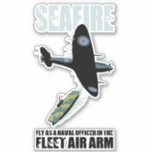 SEAFIRE STICKER (Voorkant)