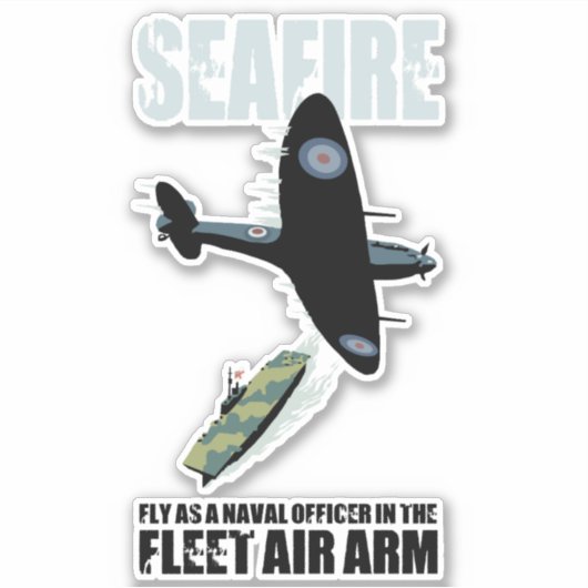 SEAFIRE STICKER (Voorkant)