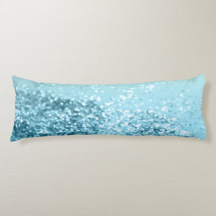 Seafoam Aqua Ocean MERMAID Girls Glitter #3 Lichaamskussen