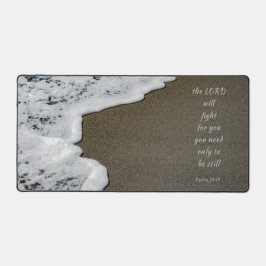 Seafoam Beach Bijbelvers Bureaumat