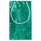 Seafoam Green Dapped Water Klein Cadeauzakje (Achterkant)