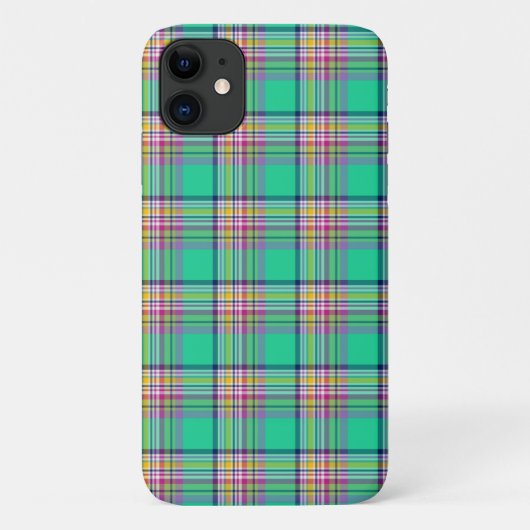 Seafoam Green en Pink Girly Pset Pattern Case-Mate iPhone Case (Achterkant)