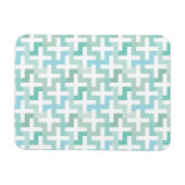Seafoam Green Geometric Magneet (Horizontaal)