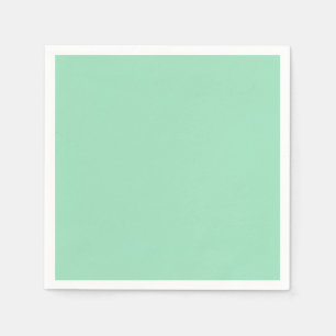 Seafoam Green Solid Color Servet
