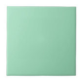 Seafoam Green Solid Color Tegeltje (Voorkant)
