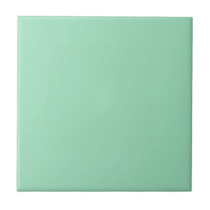 Seafoam Green Solid Color Tegeltje