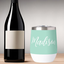 Seafoam Green tendance Nom personnalisable