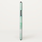Seafoam Green-Waterverf - Jouw naam toevoegen Case-Mate iPhone Case (Achterkant / rechts)