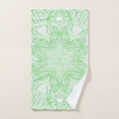 Seafoam Mandala (Serviette à main)