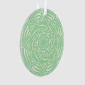 Seafoam Mandala Ornament (voorkant)