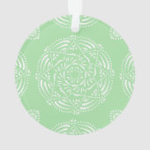Seafoam Mandala Ornament (achterkant)