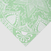 Seafoam Mandala Tissuepapier (Detail)