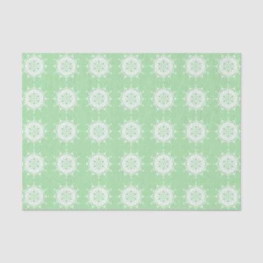 Seafoam Mandala Tissuepapier (Voorkant)
