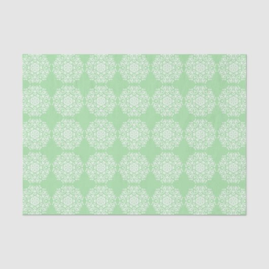 Seafoam Mandala Tissuepapier (Voorkant)