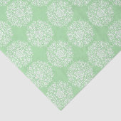 Seafoam Mandala Tissuepapier (Detail)