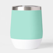 Seafoam Stylisé Nom Mariage Bridesmaid Nom (Arrière)