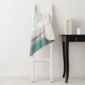 Seafoam Vista Sherpa Deken (In situ)