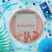Seafood Boil Papieren Bordje (Feest)