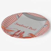 Seafood Boil Papieren Bordje (Gekanteld)
