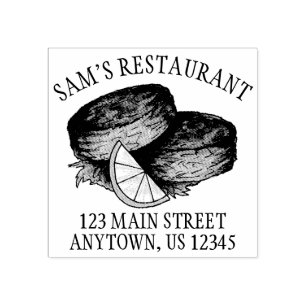 Seafood Crab Cakes Crabcakes Restaurantadres Rubberstempel