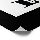 Seafood eet het op! Poster (Hoek)