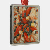 Seafood Extravaganza 2010 Metalen Ornament (Rechts)