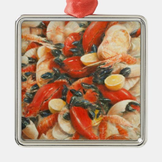Seafood Extravaganza 2010 Metalen Ornament (Voorkant)