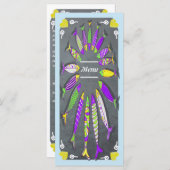 Seafood & Fish Restaurant Menu (Devant / Derrière)